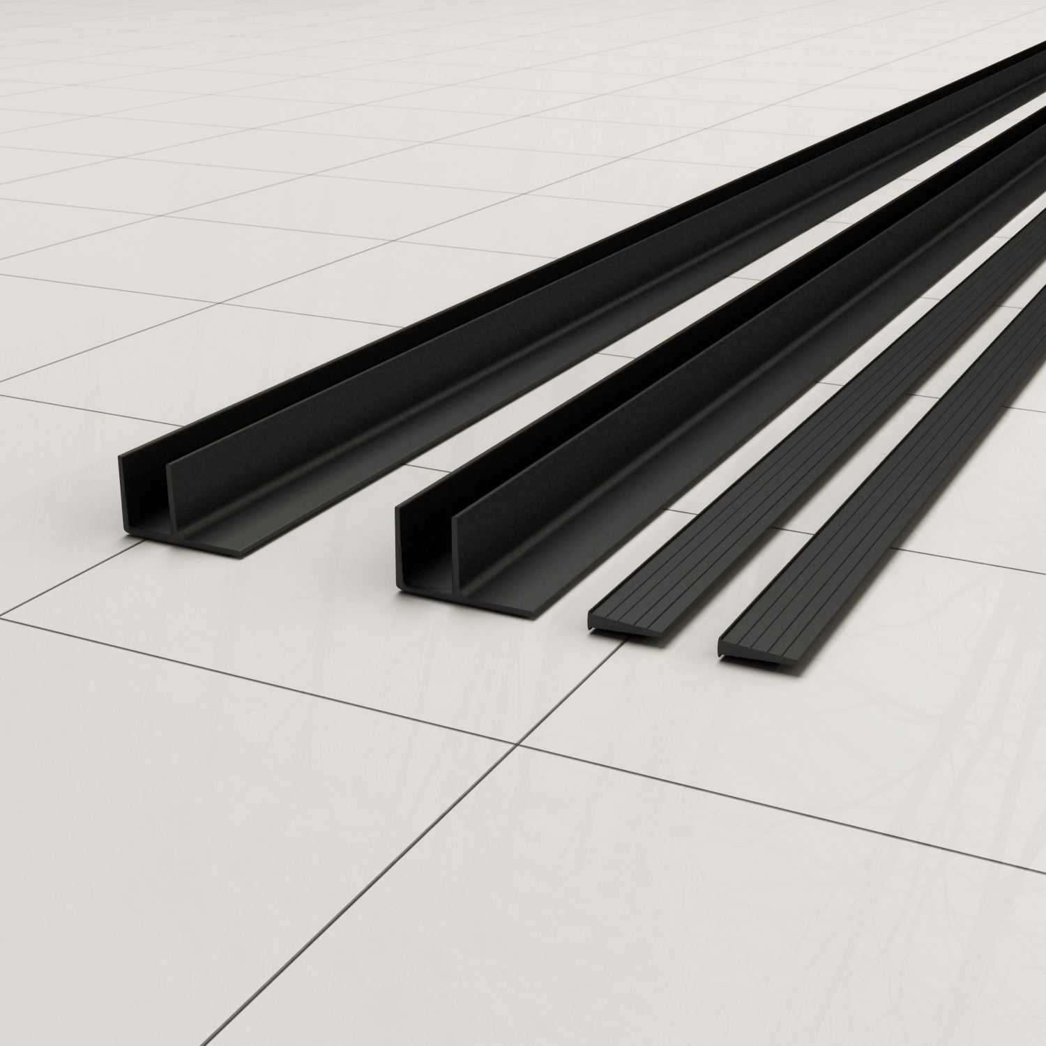 Rubbers Set Boss & Wessing Skyline Zwart