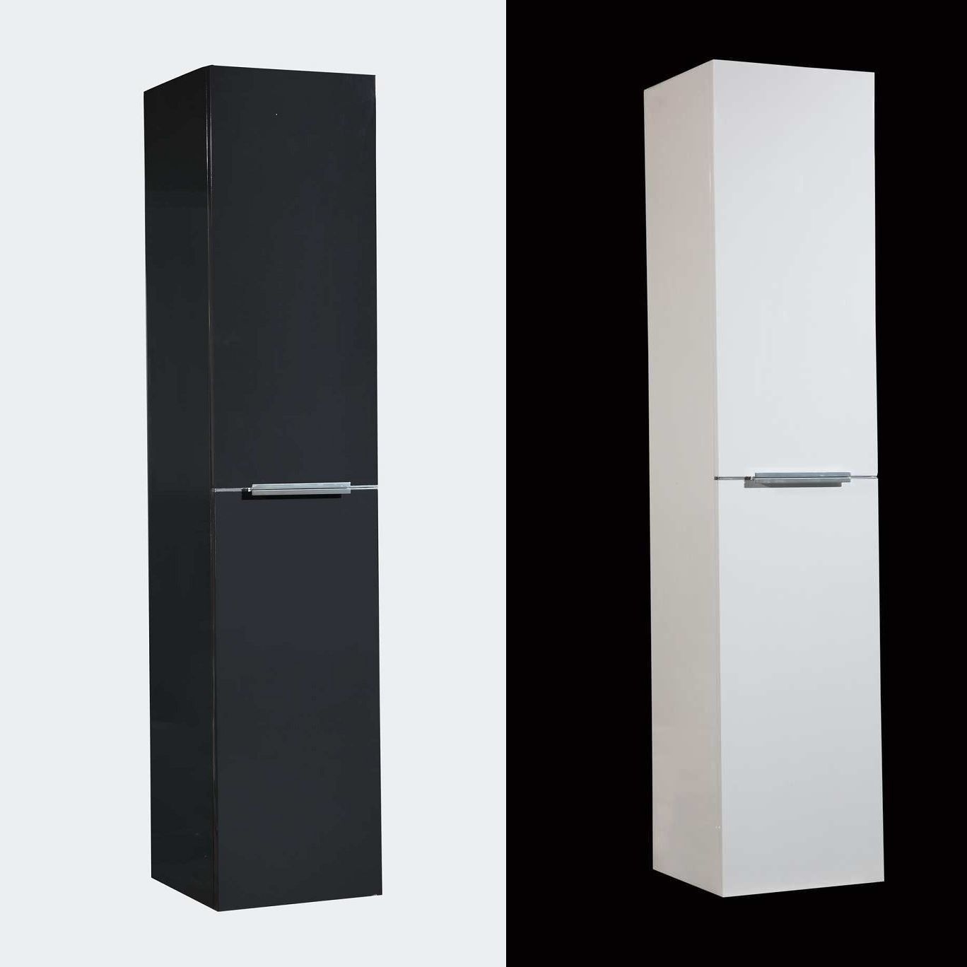 Hoge kast Essence 160x35x35 cm antraciet