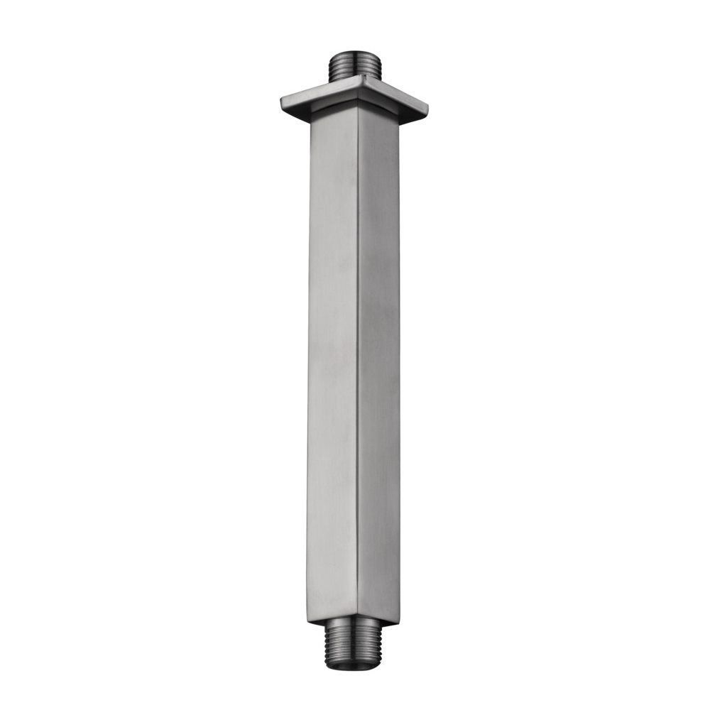 Luxe plafonduitloop vierkant 20 cm 304 RVS