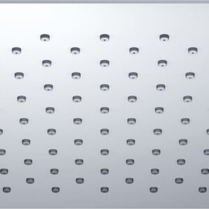 UFO Luxe hoofddouche vierkant 500mm Ultra plat chroom