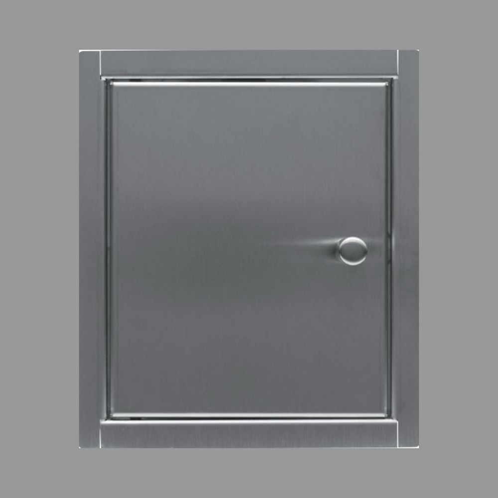 Inbouw Toiletkastje Back-up RVS Geborsteld 13,5x16x13,5 cm