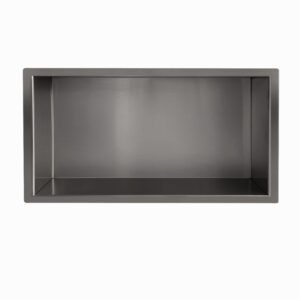 Inbouwnis BWS Sifo 30x60x10cm Gunmetal