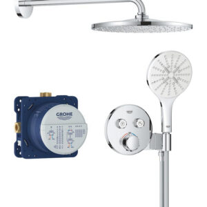 Grohe Precision SmartControl Perfect shower set met Vitalio Rain Mono 310 Chroom