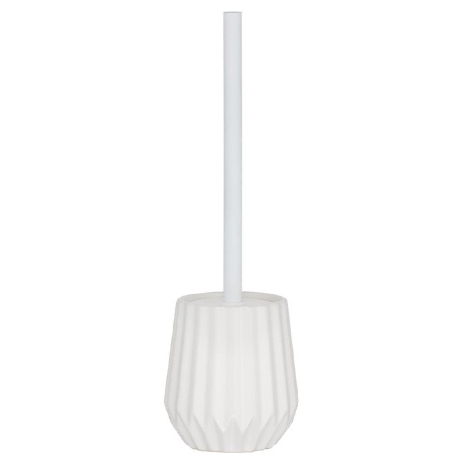 Toiletborstel met houder vrijstaand Sealskin Arte Wit
