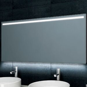 Spiegel Wiesbaden Ambi One Led condensvrij 140x60cm