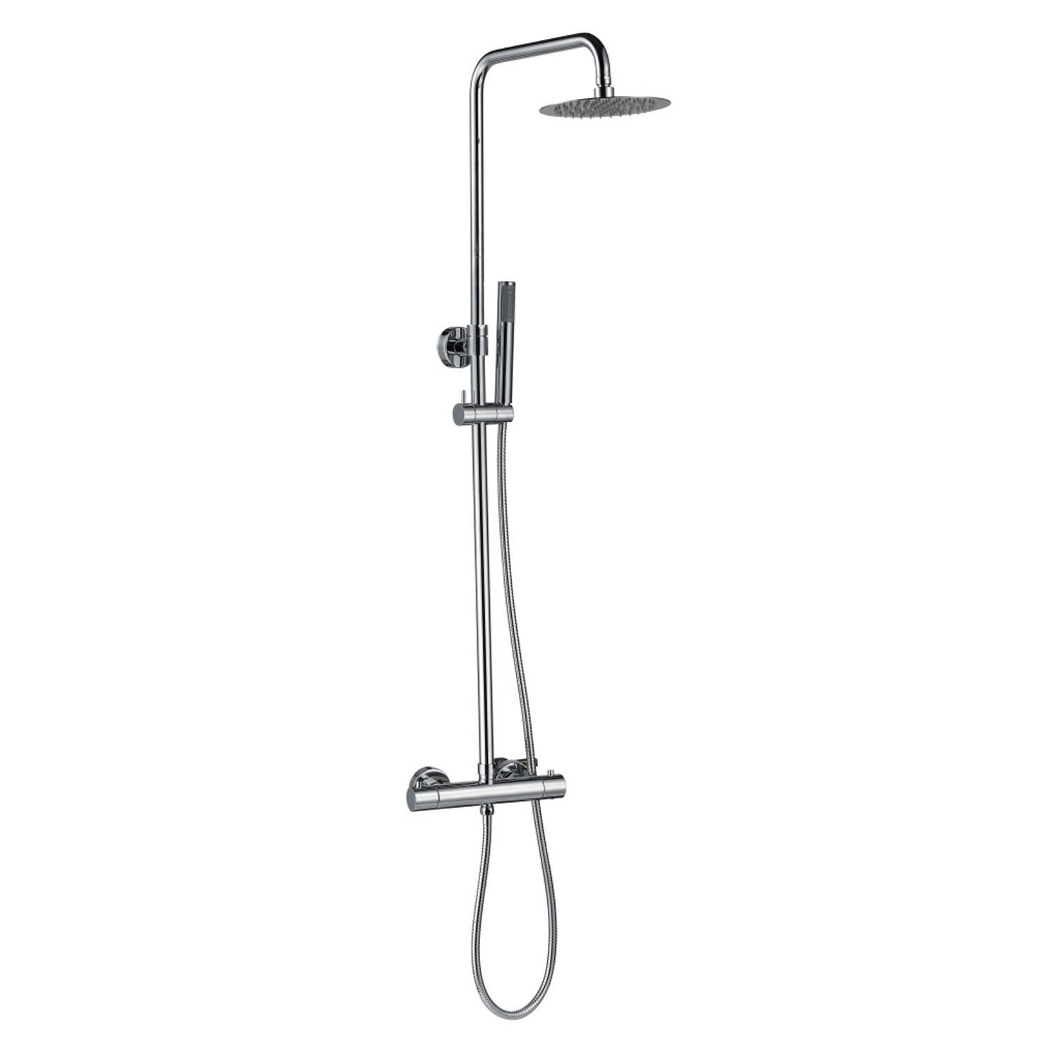 Regendouche Opbouwset Best Design Paris Thermostatisch Ø 20cm