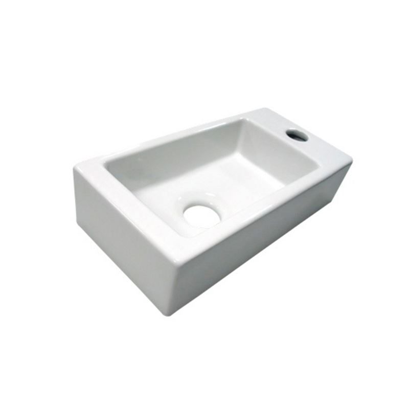 Fontein Best Design Mini-block 36x18 cm (kraangat rechts)