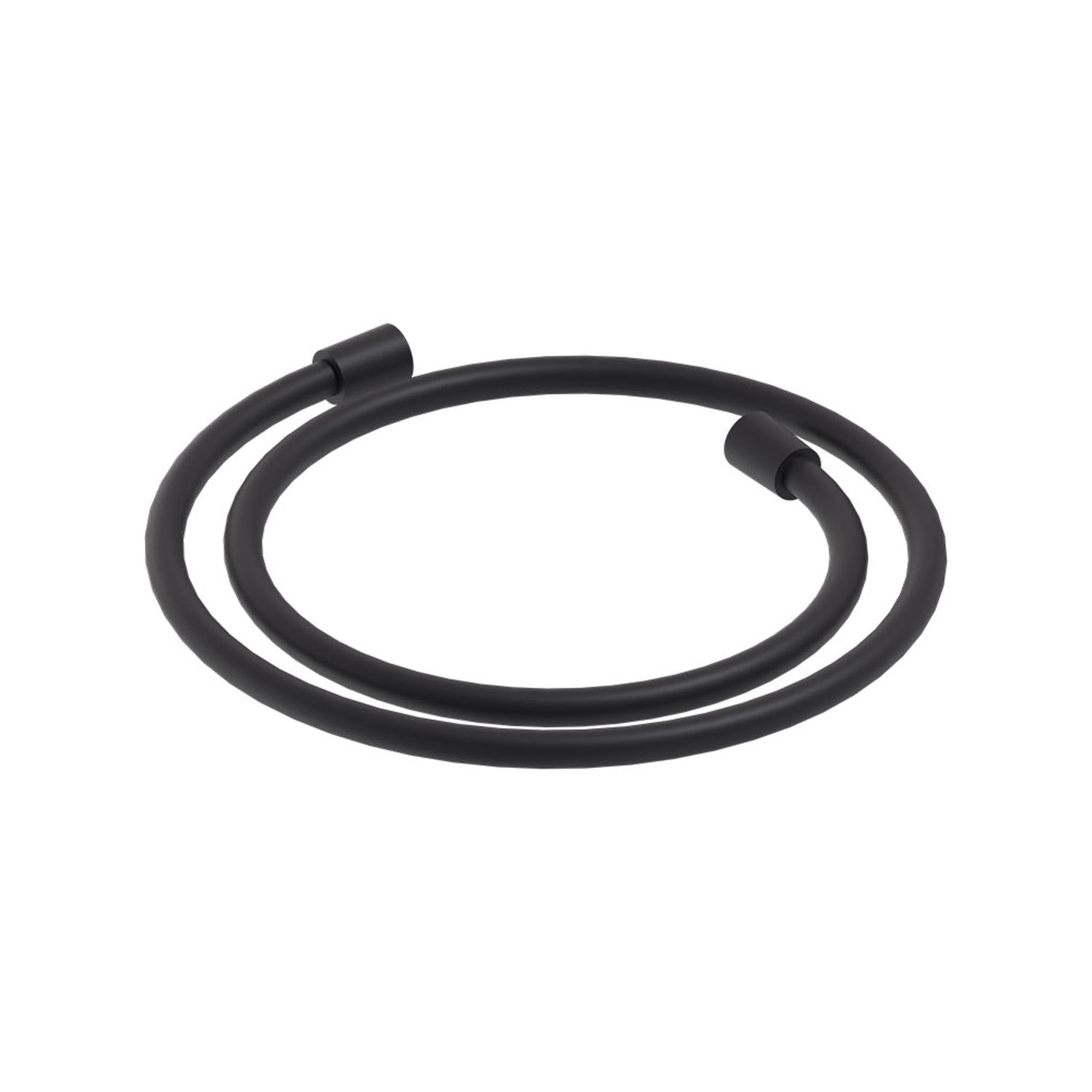 Doucheslang MAY Smooth 125 cm Mat Zwart PED