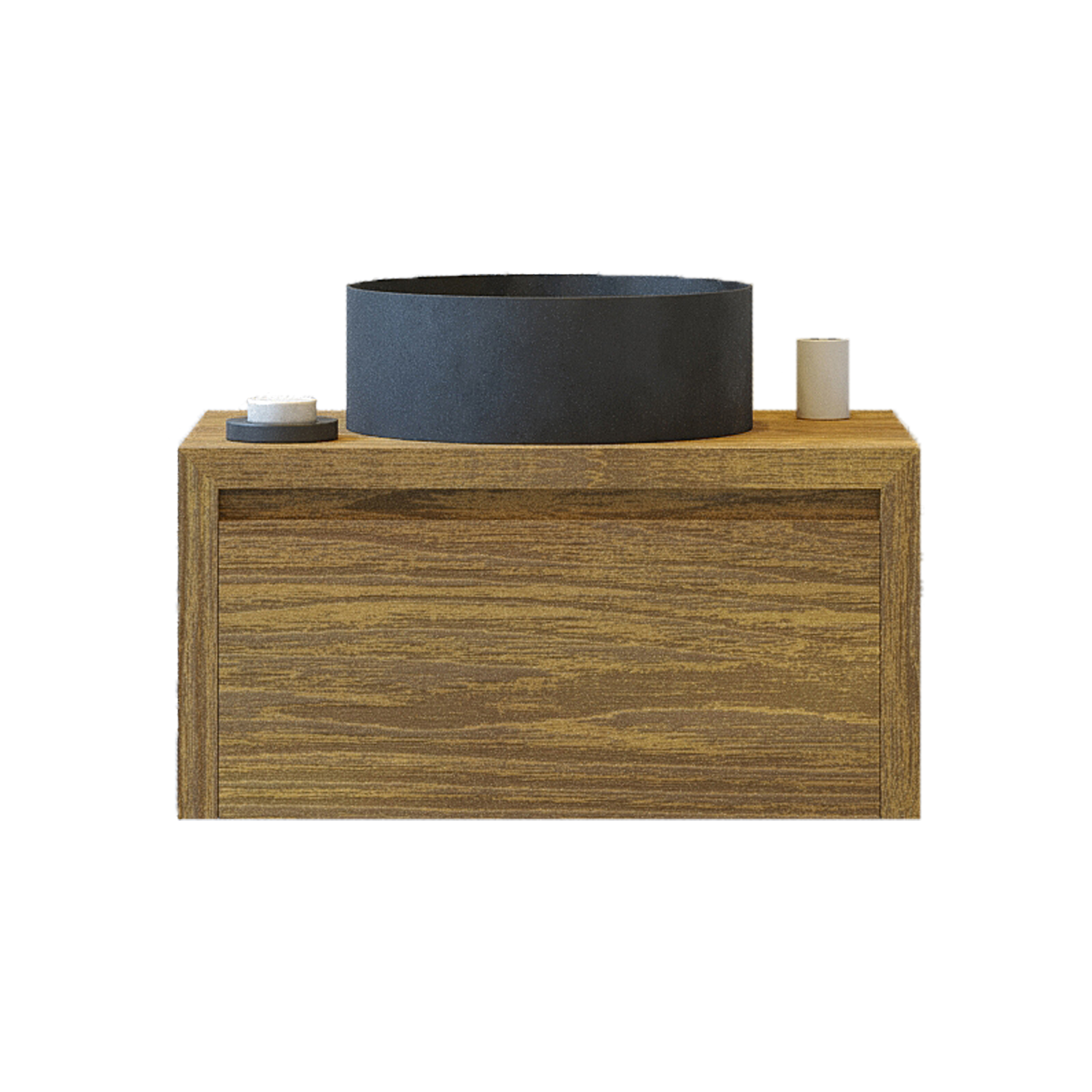 Gliss Design Onderkast Ares 80 cm Castle Brown