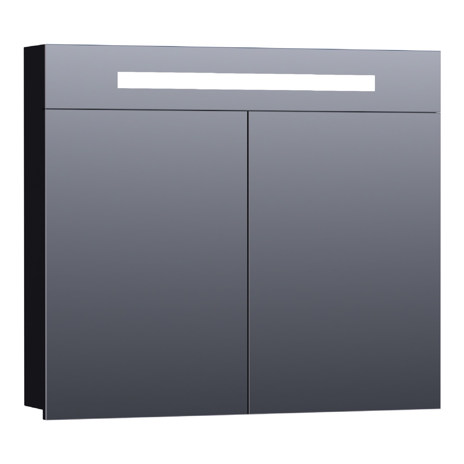 Spiegelkast 2.0 Exclusive Line 80cm Mat Zwart