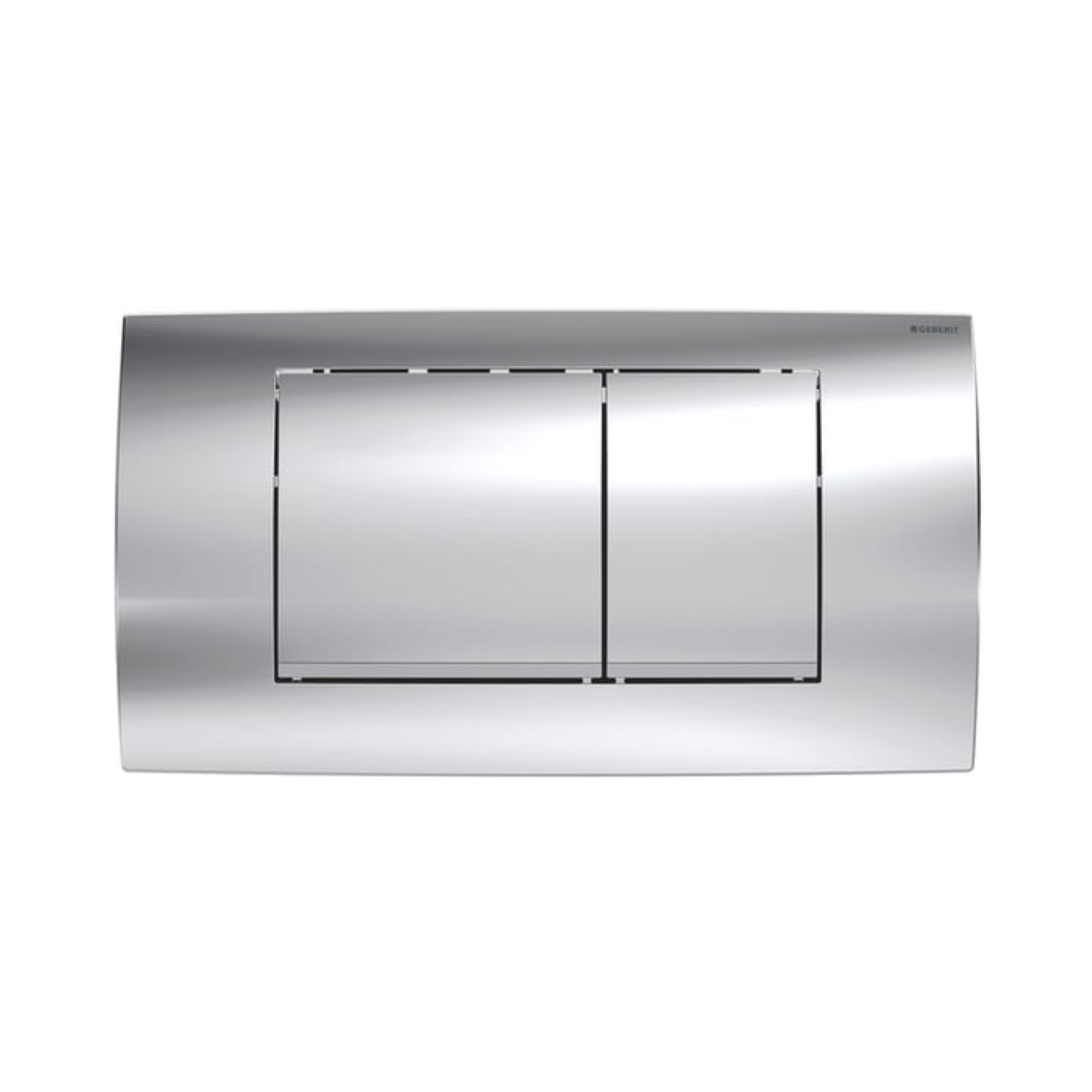 Bedieningsplaat Geberit Twinline 30 Frontbediening Chroom