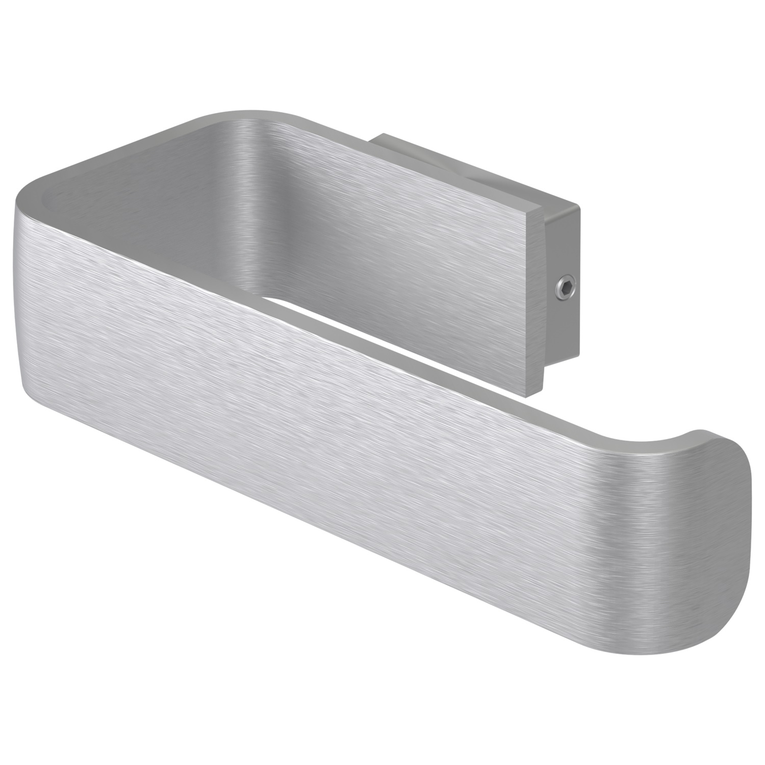 Toiletrolhouder Haceka Aline Brushed 15,6x3,5 cm Aluminium Geborsteld Zilver