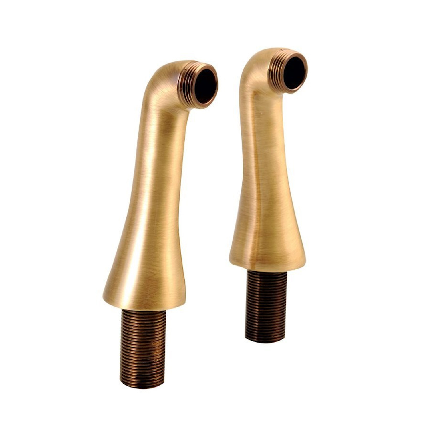 Bad Mixer Dek Standaarden 2x Sapho Antea 14 cm Brons