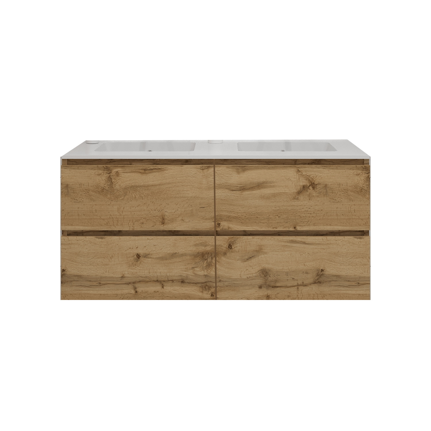 Badkamermeubelset Gliss Zeus 140 cm Natuur Eiken