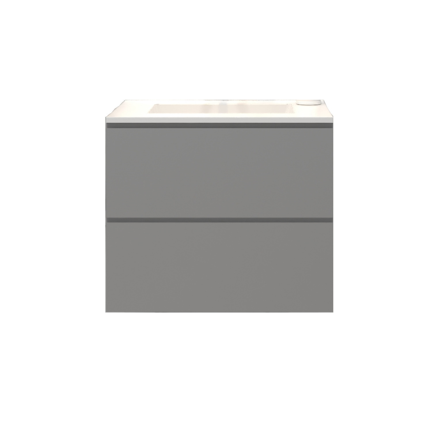 Badkamermeubelset Gliss Zeus 70 cm Beton Grijs