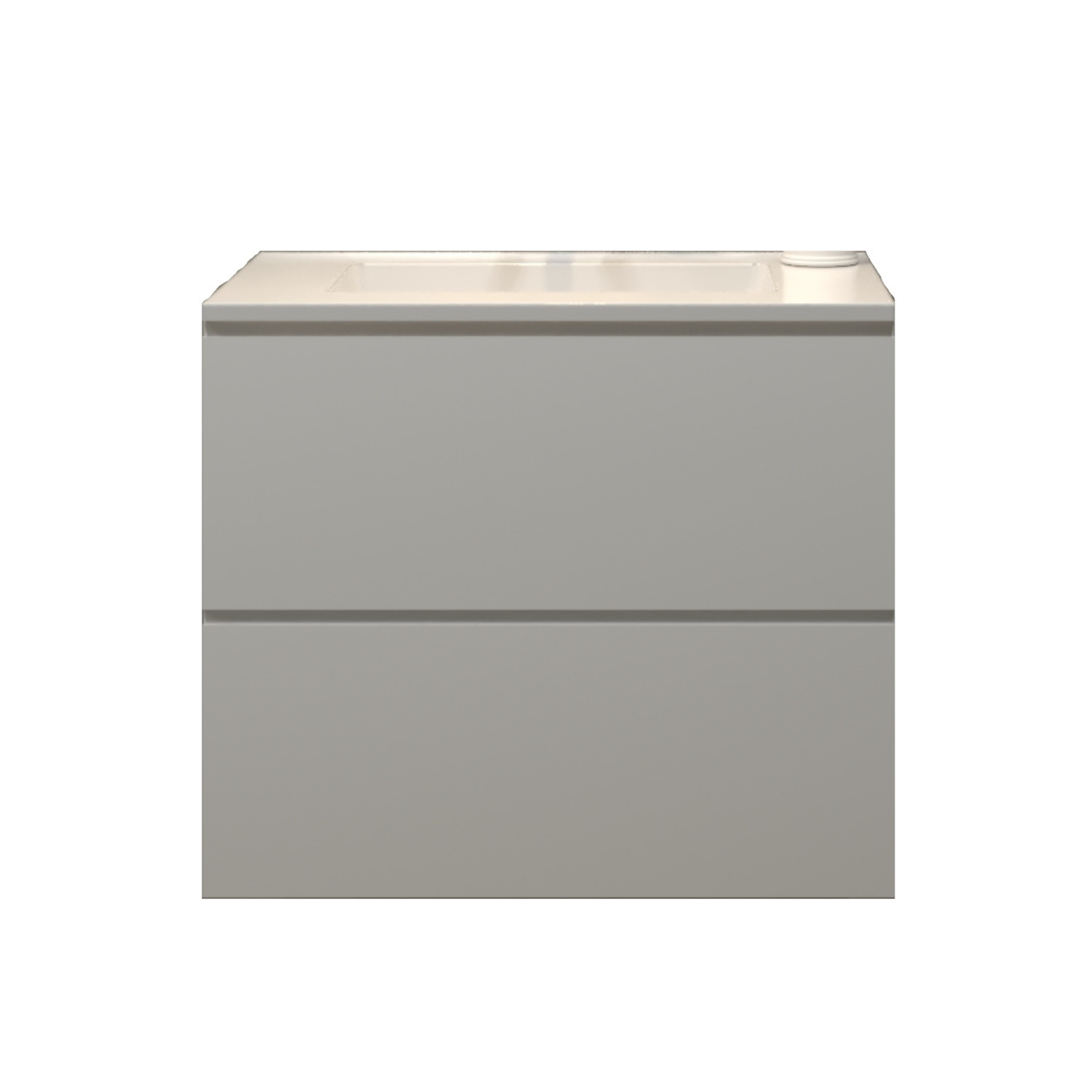 Badkamermeubelset Gliss Zeus 70 cm Mat Wit