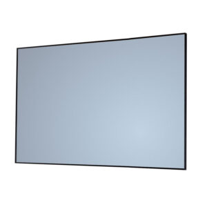 Badkamerspiegel Sanicare Q-Mirrors 80x70x2cm Zwart
