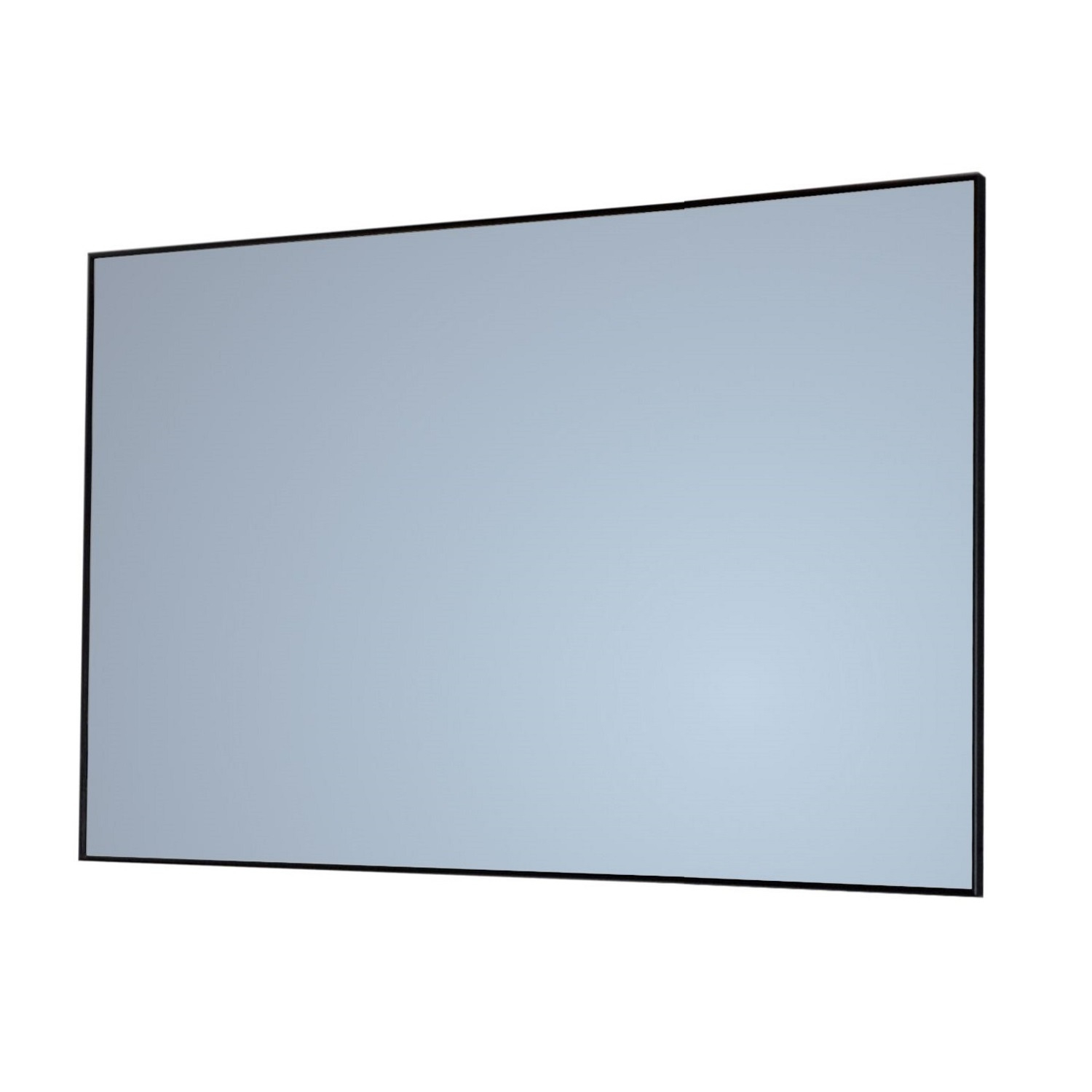 Badkamerspiegel Sanicare Q-Mirrors 75x70x2cm Zwart