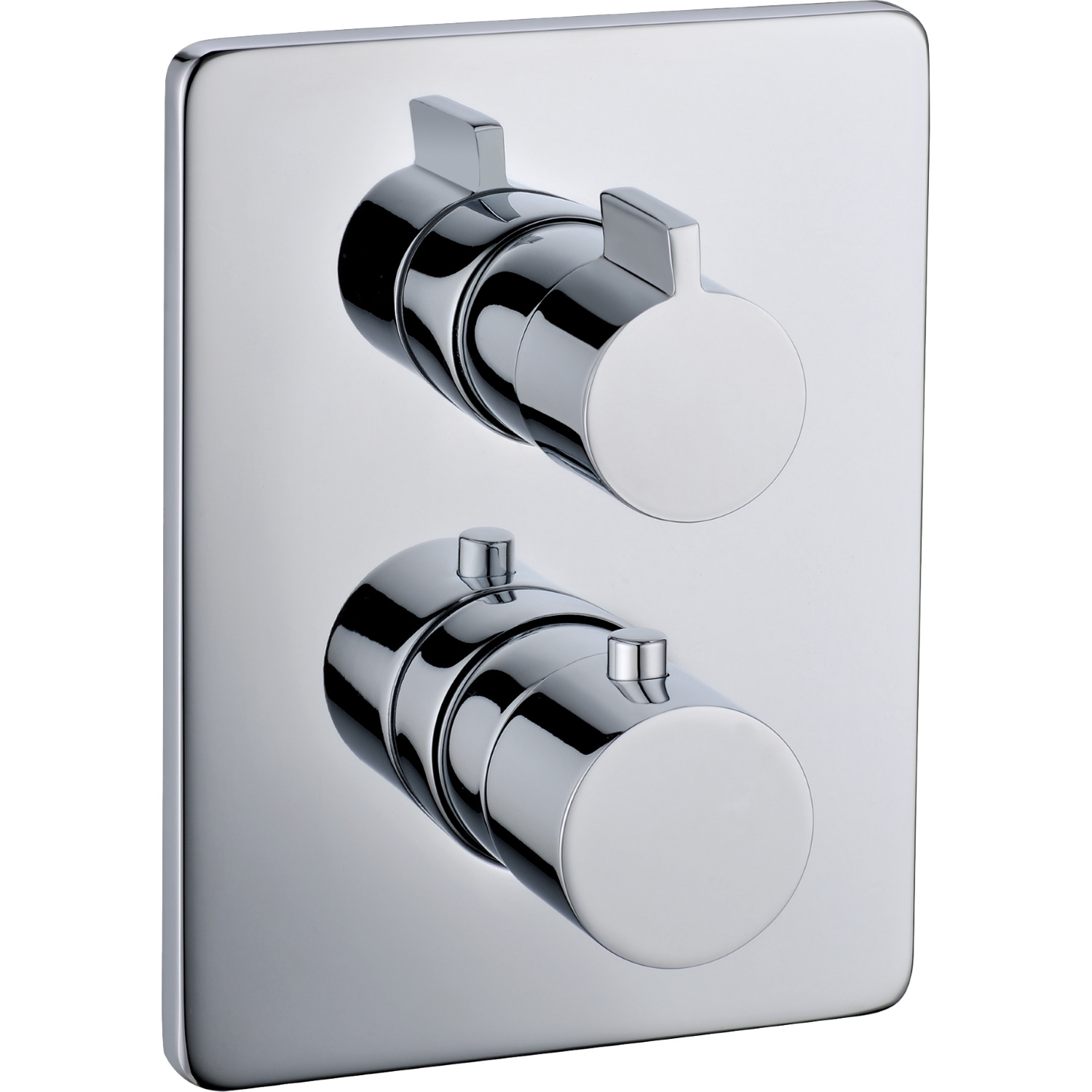 BWS Douchekraan Inbouw Bad Douche Met Omsteller En Temperatuurregeling Chroom