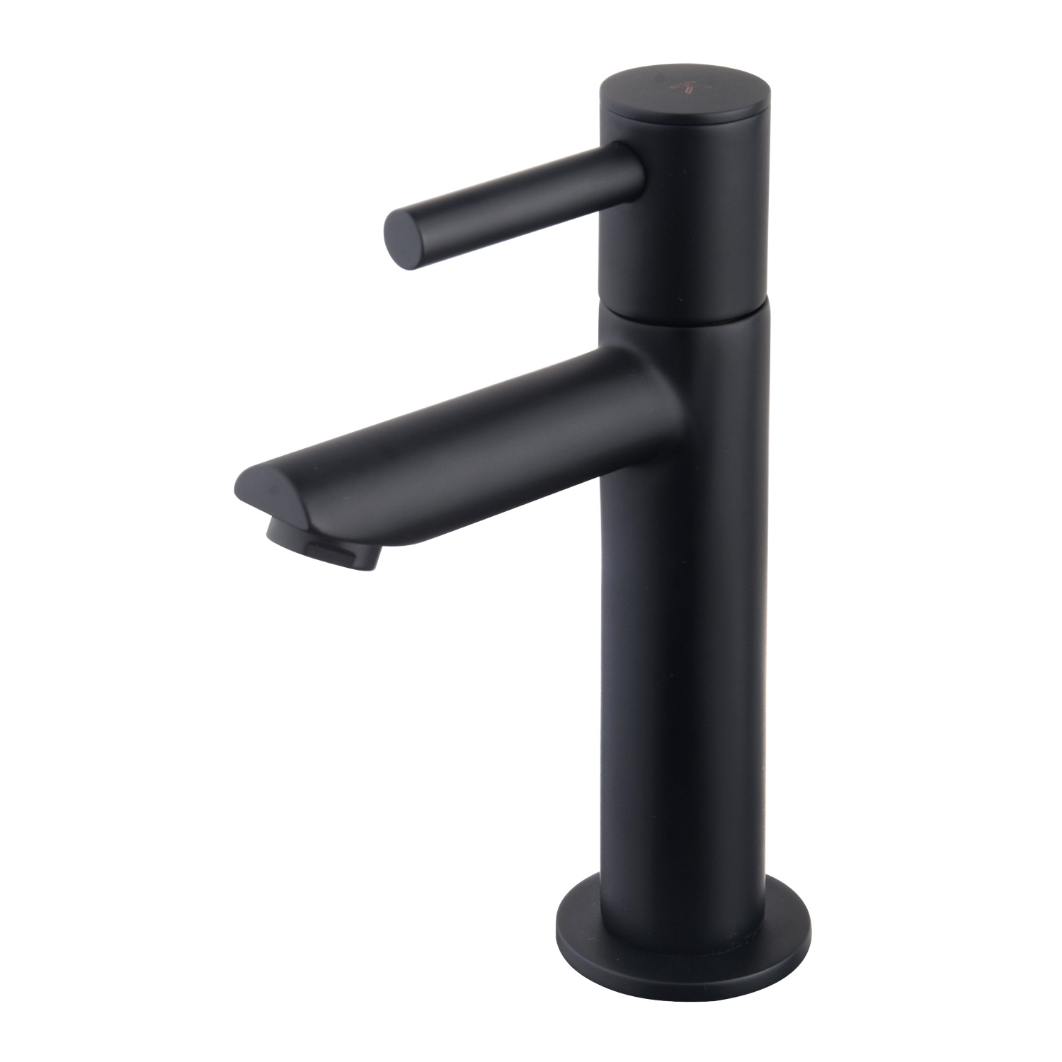 BWS Danu XL 15 cm Toiletkraan 1/2&apos;&apos; Met Keramisch Binnenwerk Mat Zwart