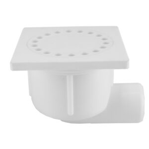 BWS Doucheput Zijuitlaat 10x10cm Wit