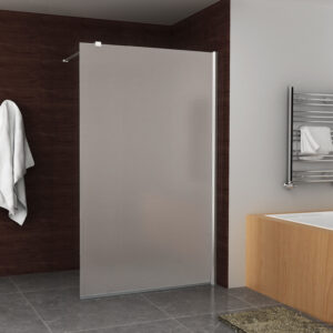 BWS Inloopdouche Davos Wit Melkglas 10 mm NANO Coating (alle maten)