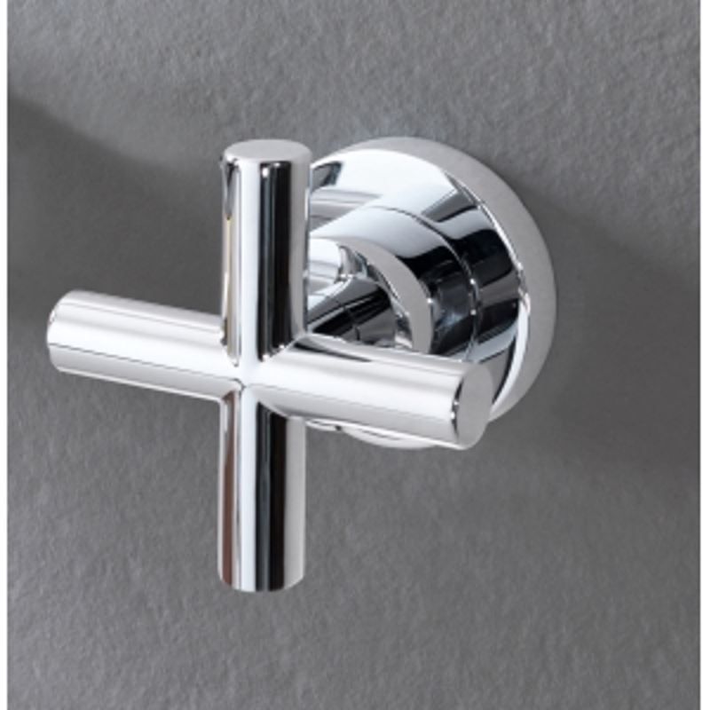 Thermostaat omstel Hotbath Chap 2 weg kruisgreep RVS Look