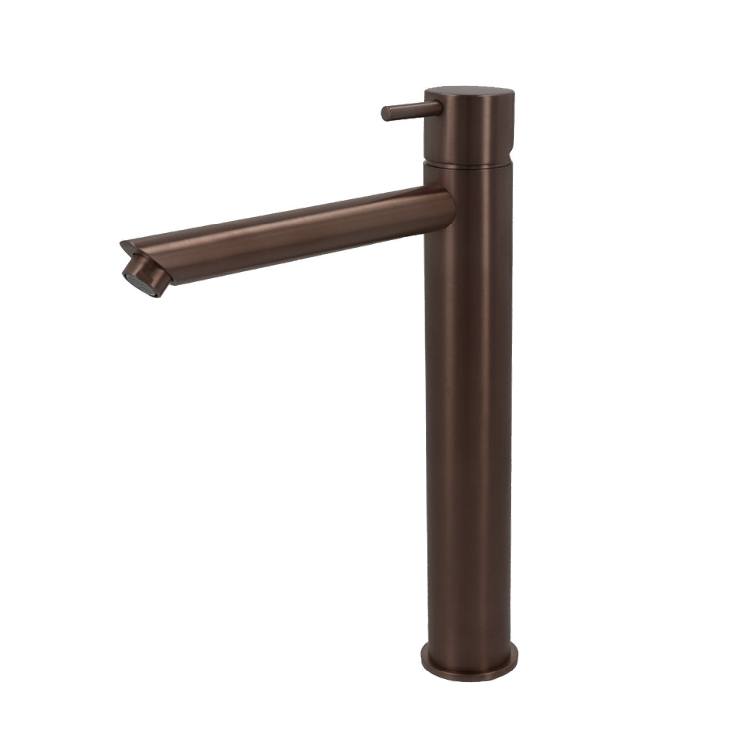 Wastafelmengkraan Hotbath Cobber 1-hendel Recht 28.6 cm Verouderd Messing Living Colours