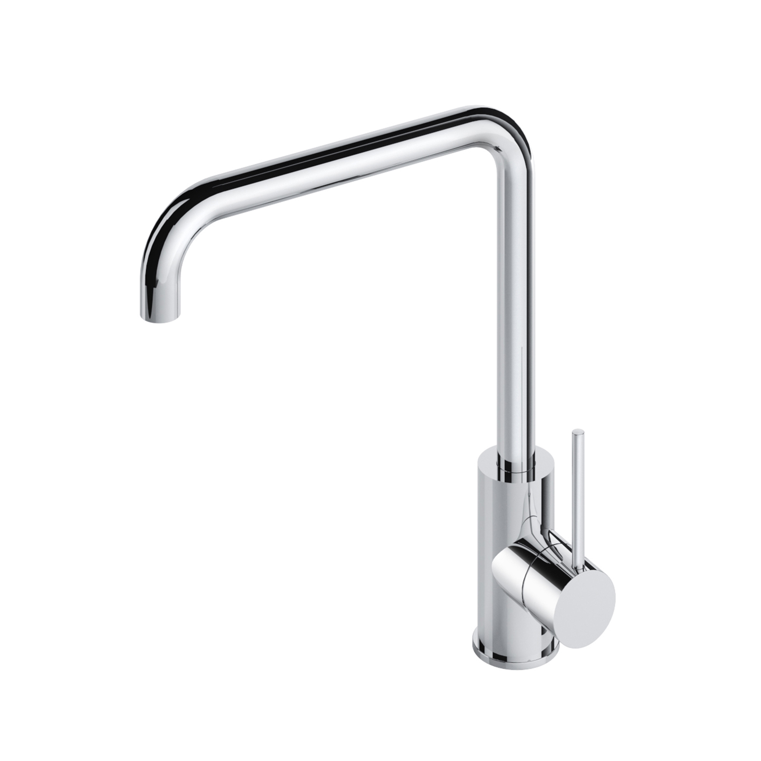 Keukenmengkraan Hotbath Cobber 1-hendel 31.5 cm Draaibare Uitloop Chroom