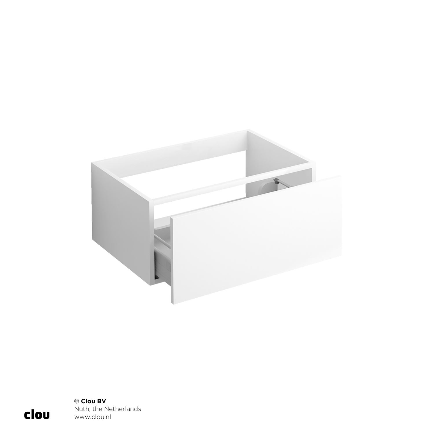 Ladekast Clou Hammock 70cm Push-to-Open Mat Wit