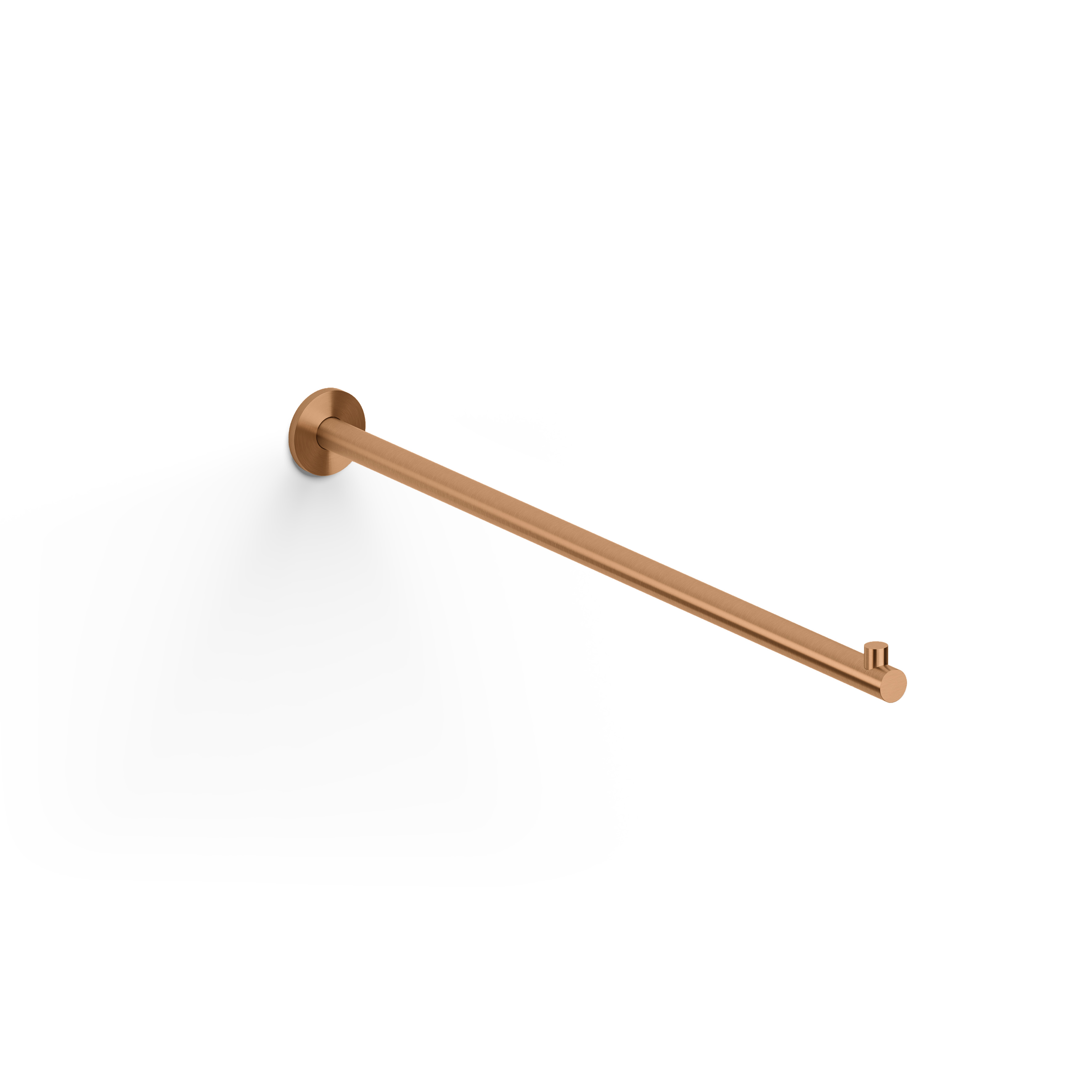 Kaldur handdoekrek 42cm, recht, brons geborsteld PVD