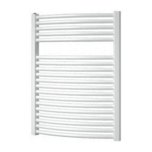 Handdoekradiator Odro gebogen 764 x 585 mm Zwart