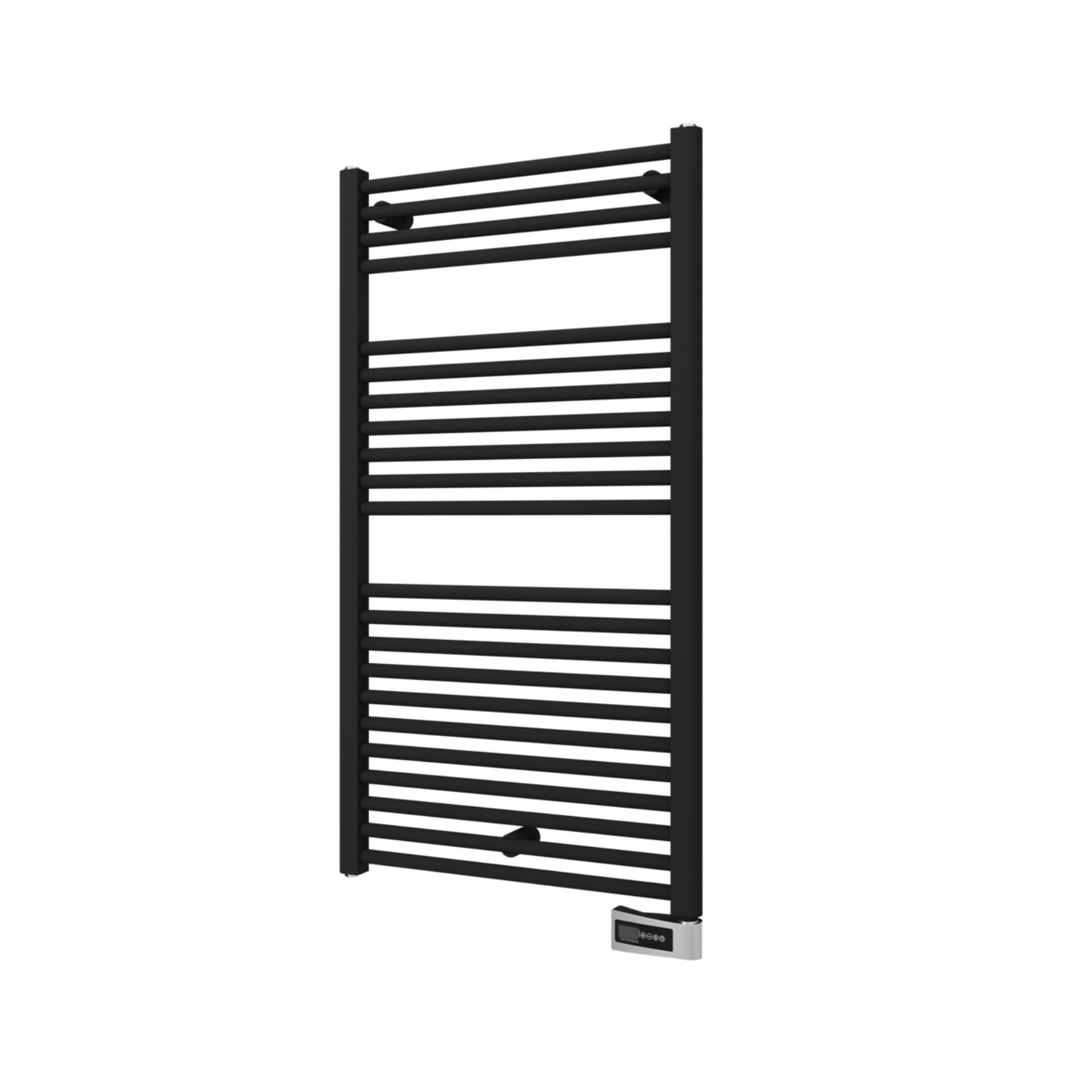 Designradiator Elektrisch BWS Palian-EL 111,1x60 cm 600 Watt Donkergrijs Structuur