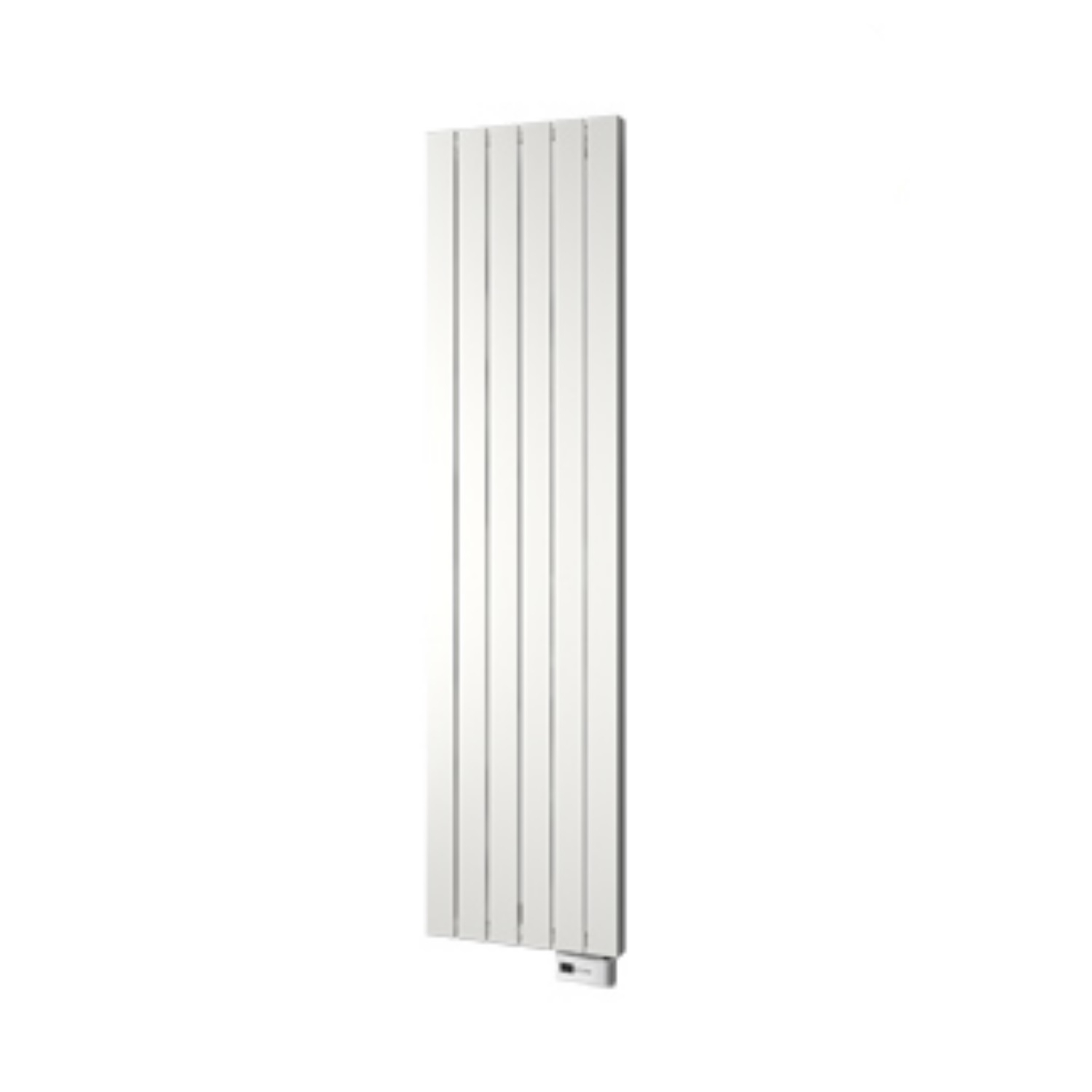 Designradiator Plieger Cavallino Retto Elektrisch 1000 Watt 180x45 cm Antraciet Metallic