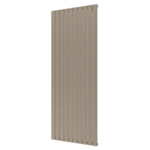 Designradiator Plieger Cavallino Retto Enkel 1666 Watt Middenaansluiting 200x75,4 cm Zandsteen