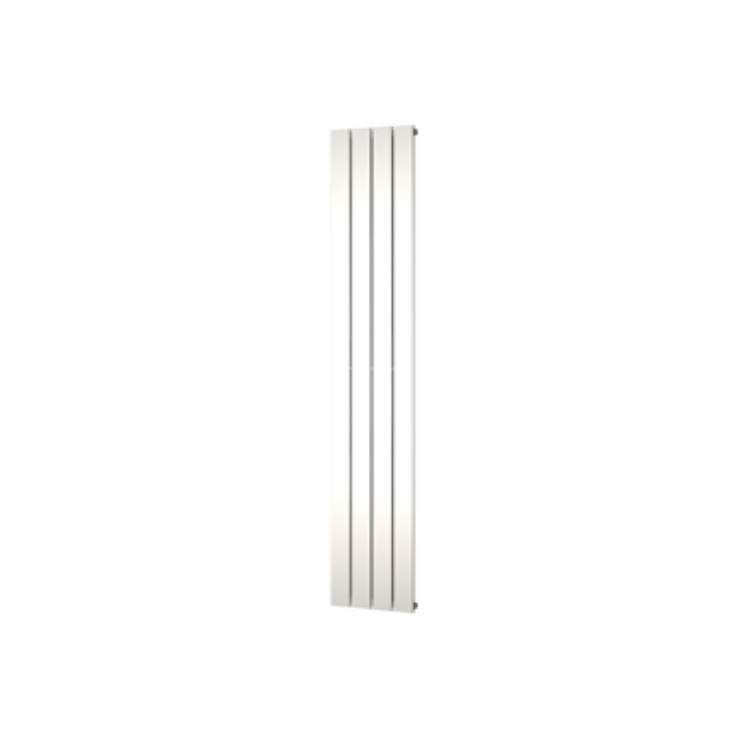 Designradiator Plieger Cavallino Retto Enkel 666 Watt Middenaansluiting 200x29,8 cm Wit