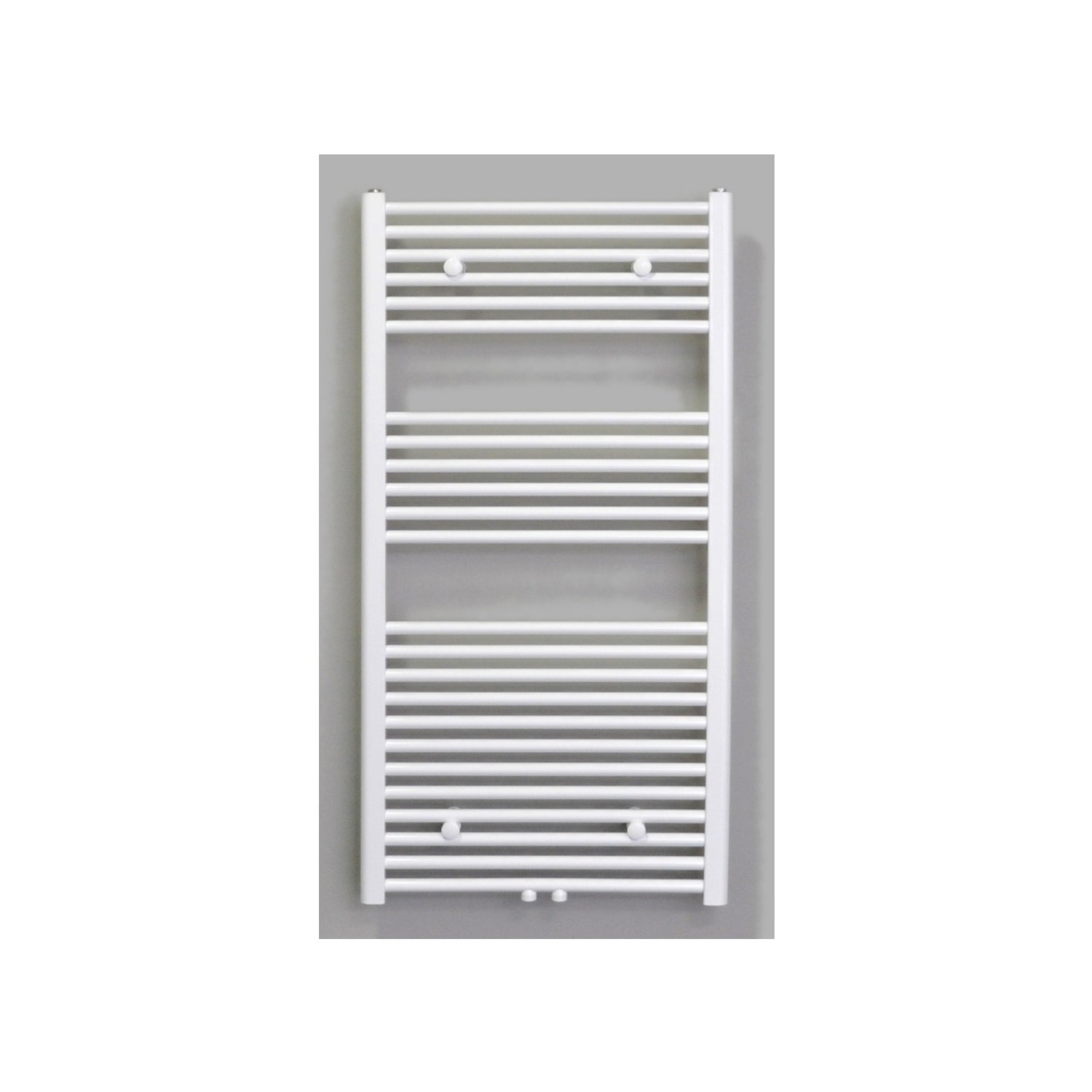 Radiator Sanicare Middenaansluiting Recht 622 Watt Inclusief Ophanging 120x60 cm Chroom