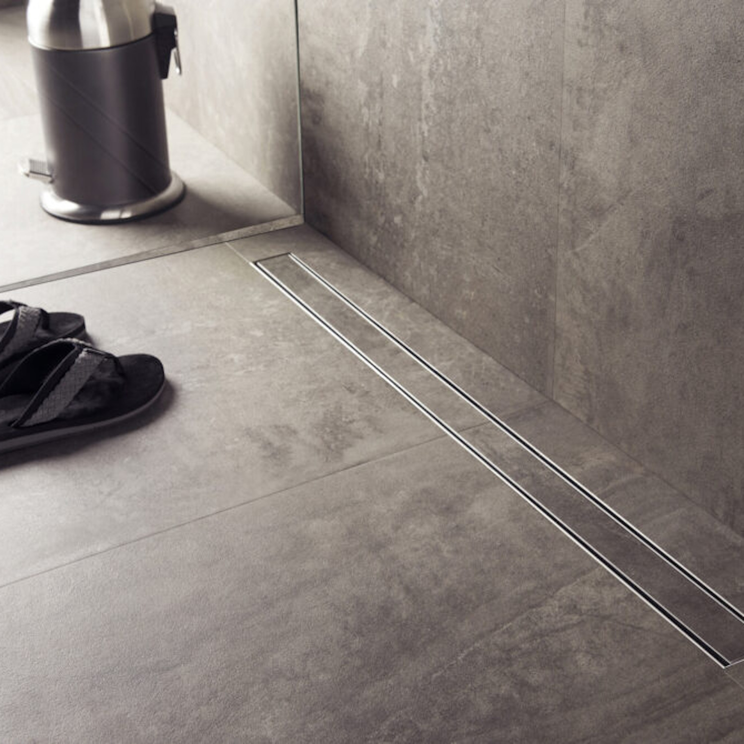 Douchegoot Easy Drain Compact 30 FF Tegel RVS (Alle Maten)