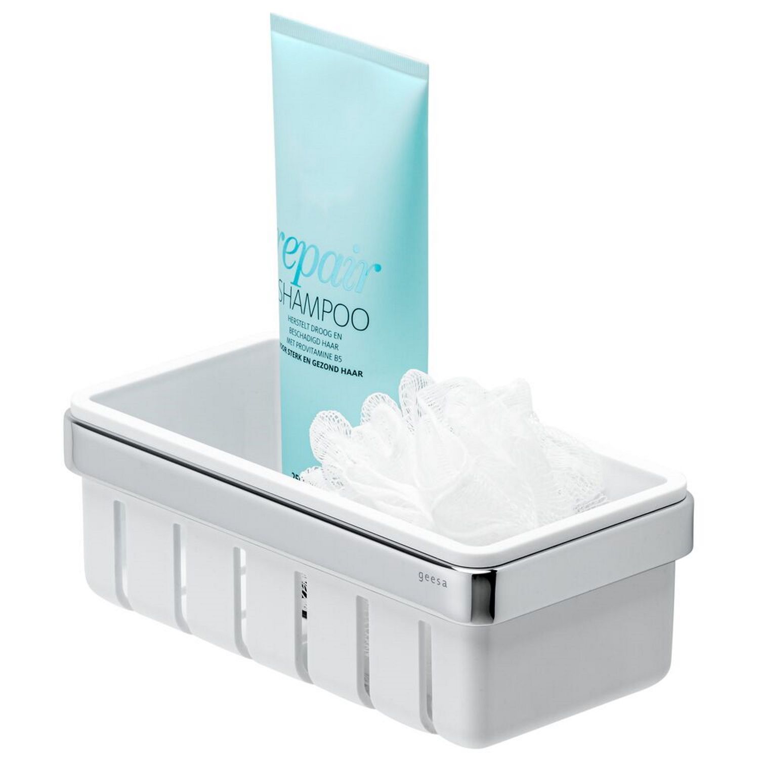 Douchemand Geesa Frame 21 cm Wit Chroom