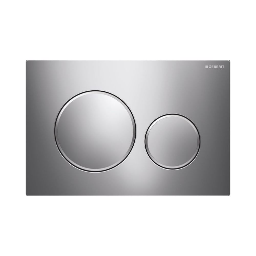 Bedieningsplaat Geberit Sigma 20 DF Chroom