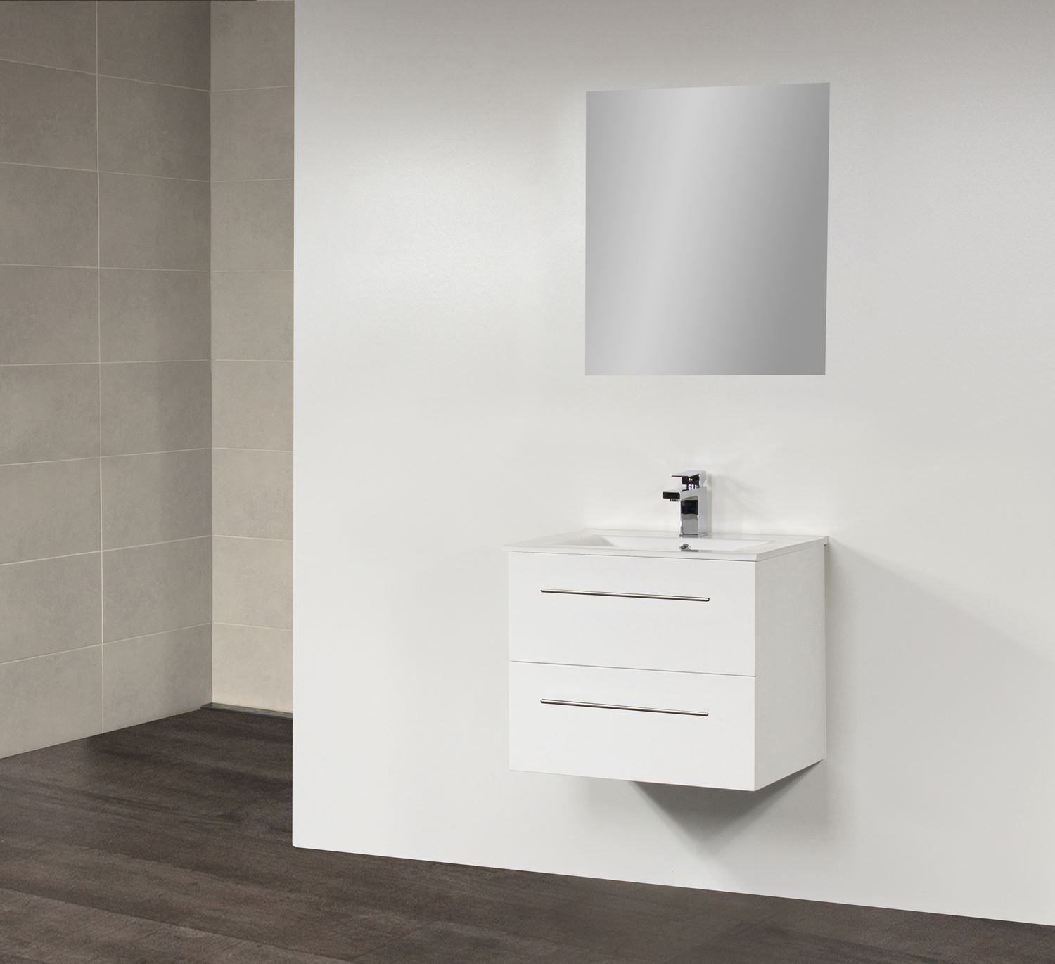 Badkamermeubel Exclusive Empoli 60 cm Wit