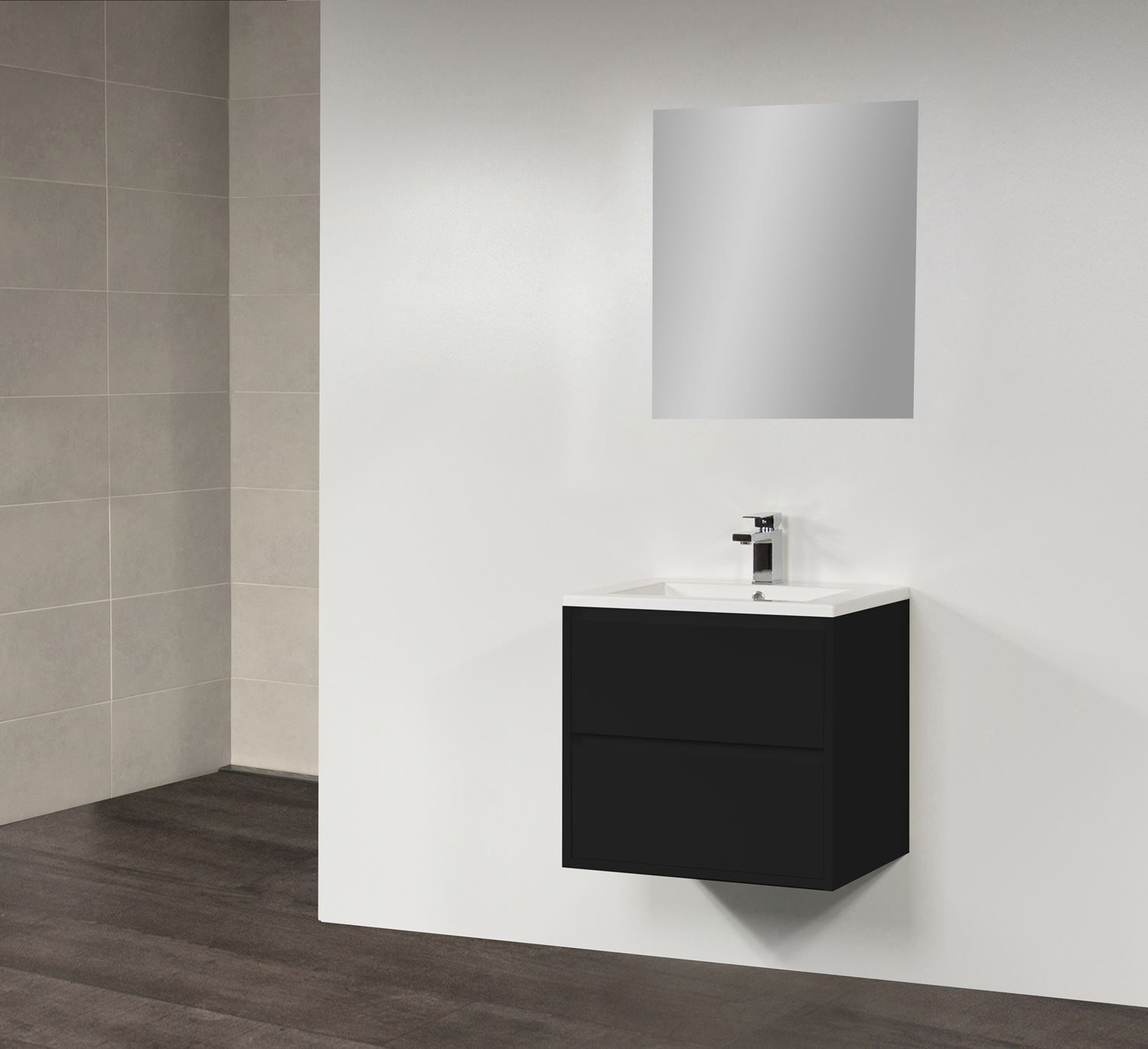 Badkamermeubel New Future 60 cm Zwart