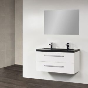 Badkamermeubel Exclusive CoreStone 100 cm Wit