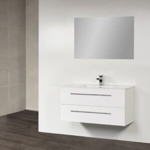 Badkamermeubel Exclusive Empoli 100cm Wit