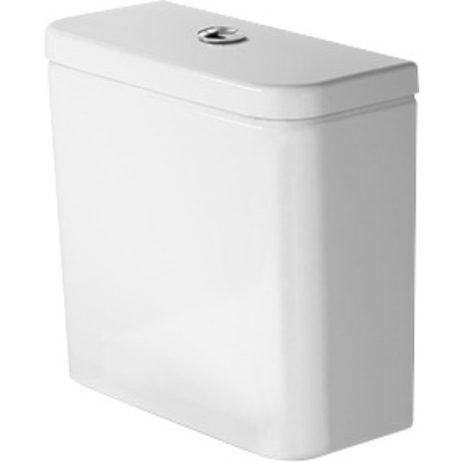 Duoblokreservoir Duravit No.1 + Binnenwerk Met Aansluiting Links/Rechts 6L Dualflush Hoogglans Wit