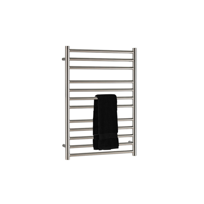 EH Design Radiator Athena Met Digitale Thermosstaat 60x120 cm Geborsteld RVS