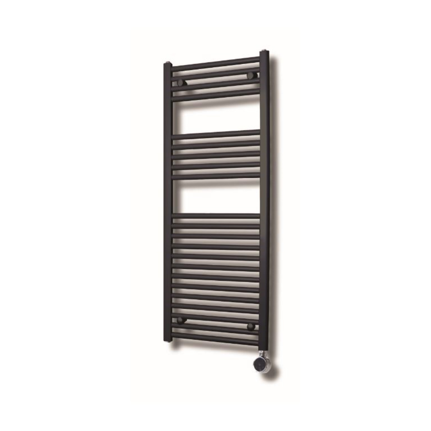 Elektrische Design Radiator Sanicare Plug En Play 172 x 45 cm Inox Look Thermostaat Chroom 920 Watt