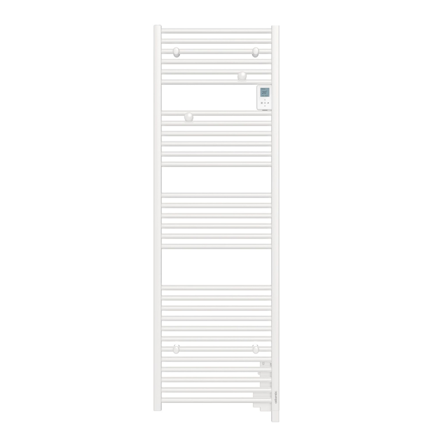 Elektrische Handdoekradiator BWS Dry 183.7x55 cm Digitaal 1000W Wit