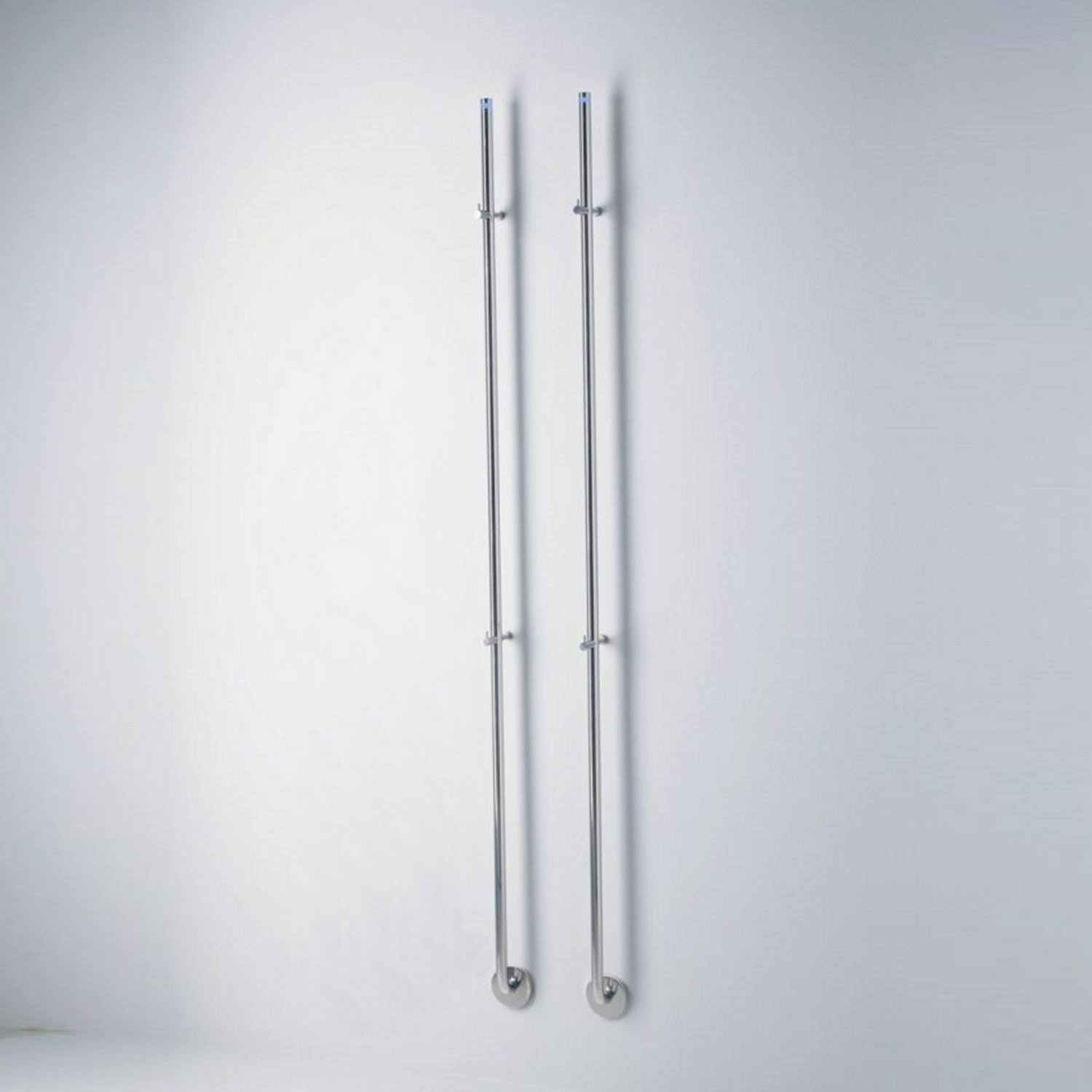 Elektrische Radiator Stick Instamat Jay 175 cm 29W Geborsteld RVS