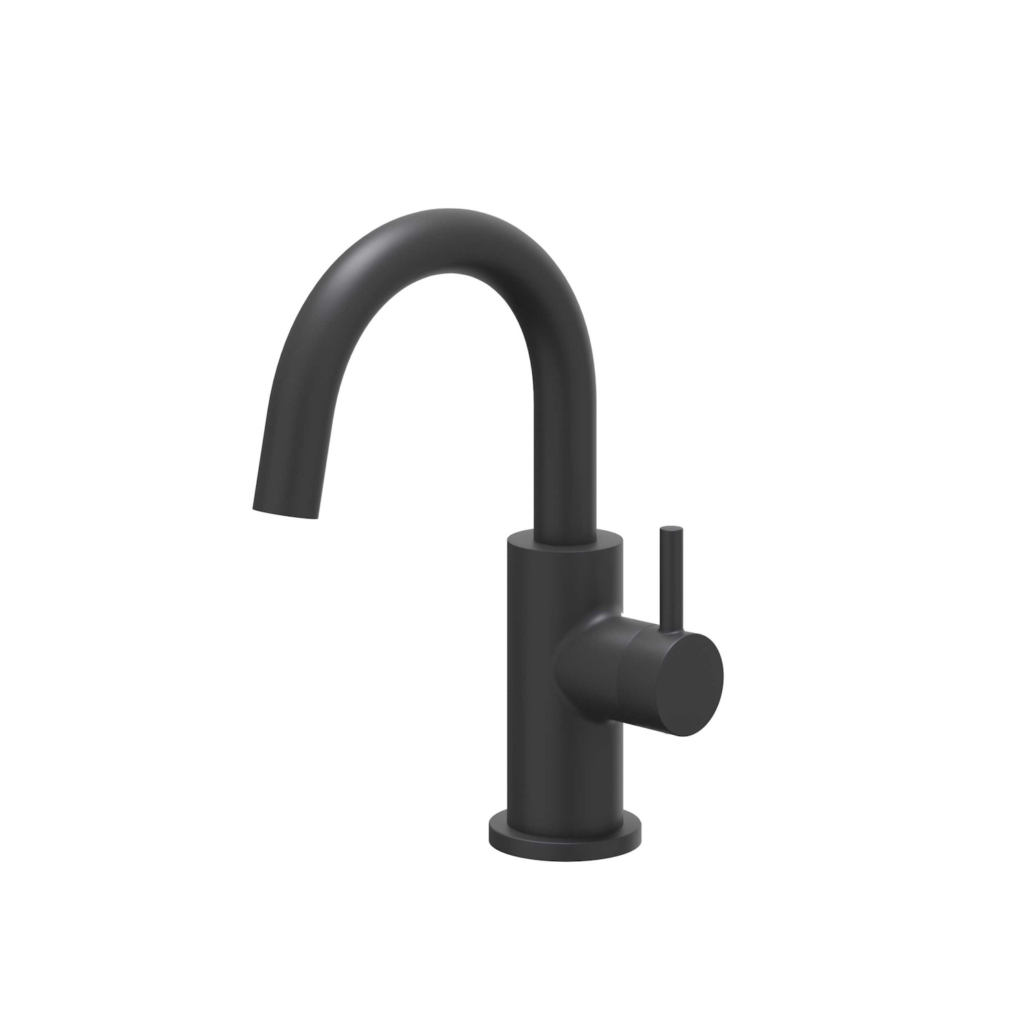 Fonteinkraan IVY Bond Staand Draaibare Uitloop Mat Zwart PED